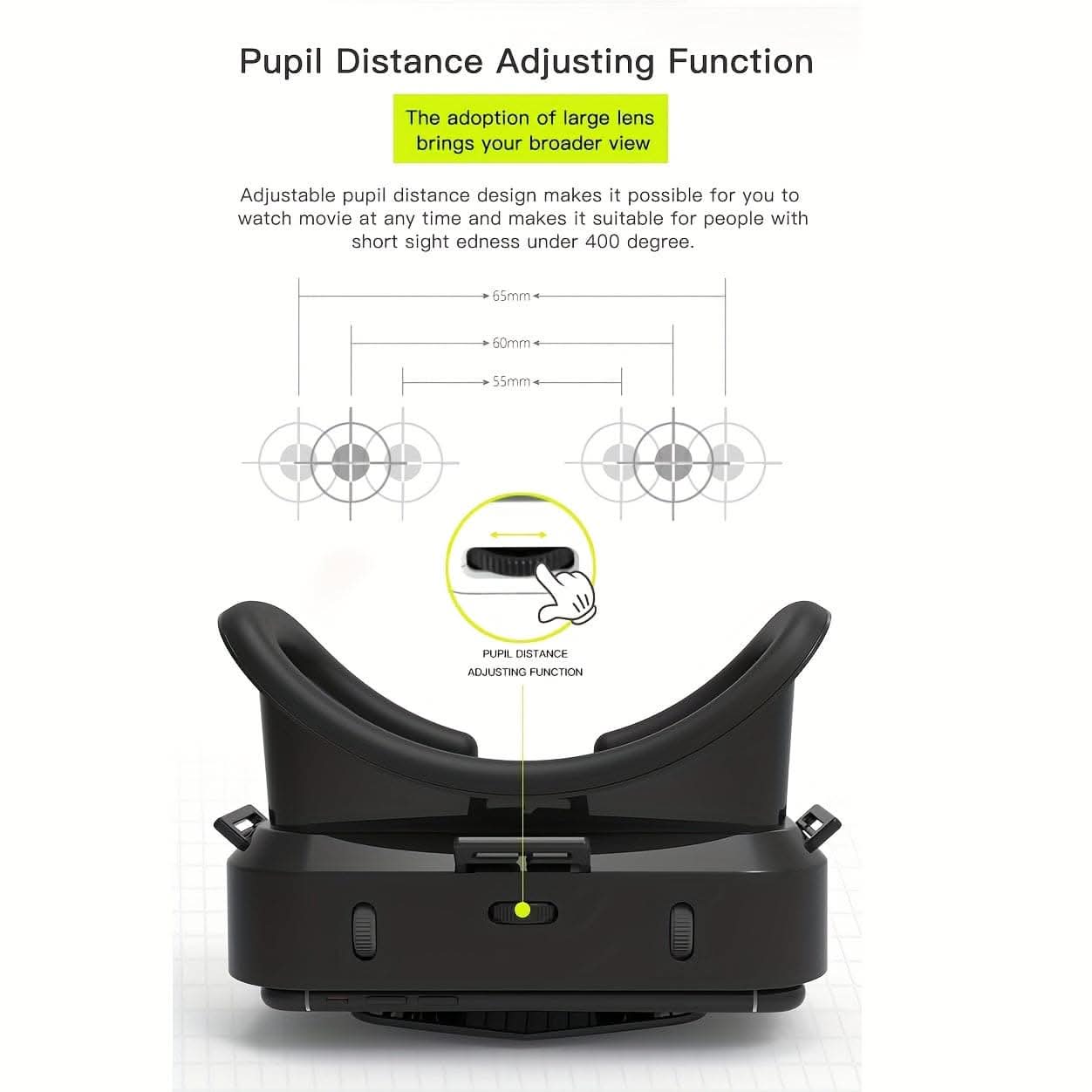 3D VR Headset – Smart Virtual Reality Glasses