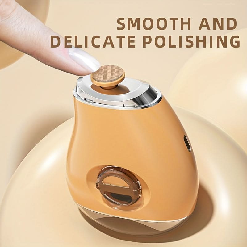 2-in-1 Electric Nail Clipper & Grinder Tool – Rechargeable Nail Trimmer