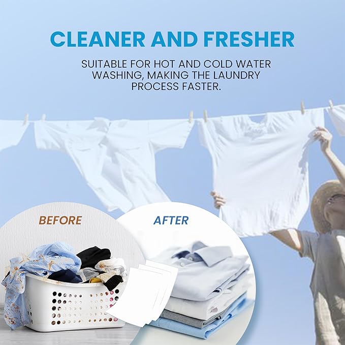 Super Concentrated Laundry Tablets – Powerful Stain Removal, Deep Clean & Long-Lasting Fresh Fragrance