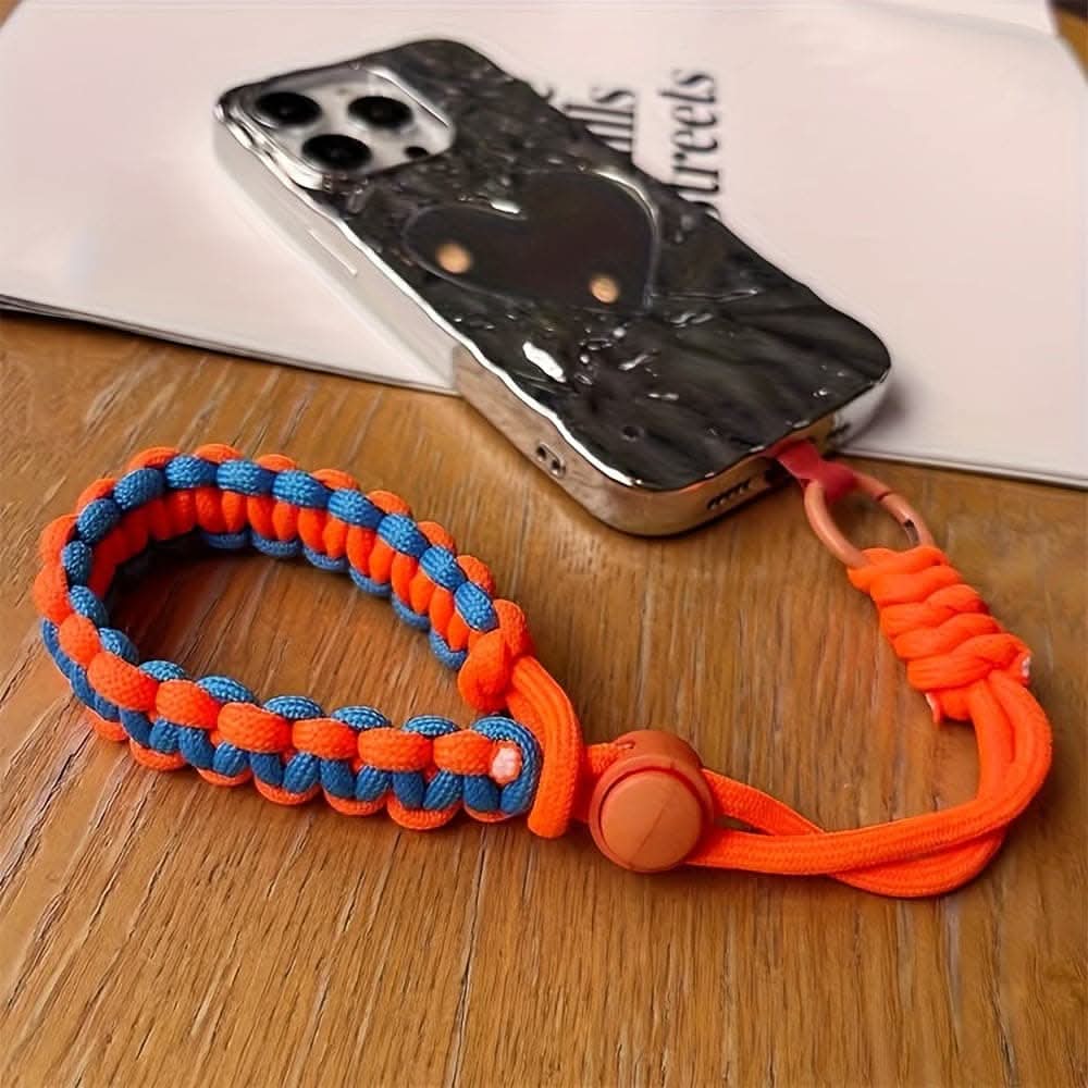 Quick-Grip Phone Wristlet  Adjustable Braided Strap