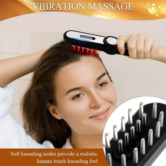 Laser Hair Growth Comb with Vibration Massage