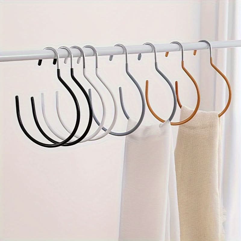 2-Pack Rubber-Coated C-Hook Hangers