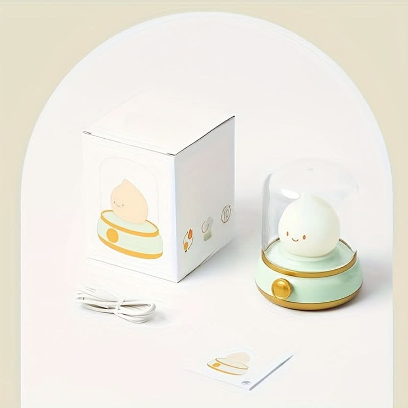 USB Rechargeable LED Night Light, Adjustable Brightness