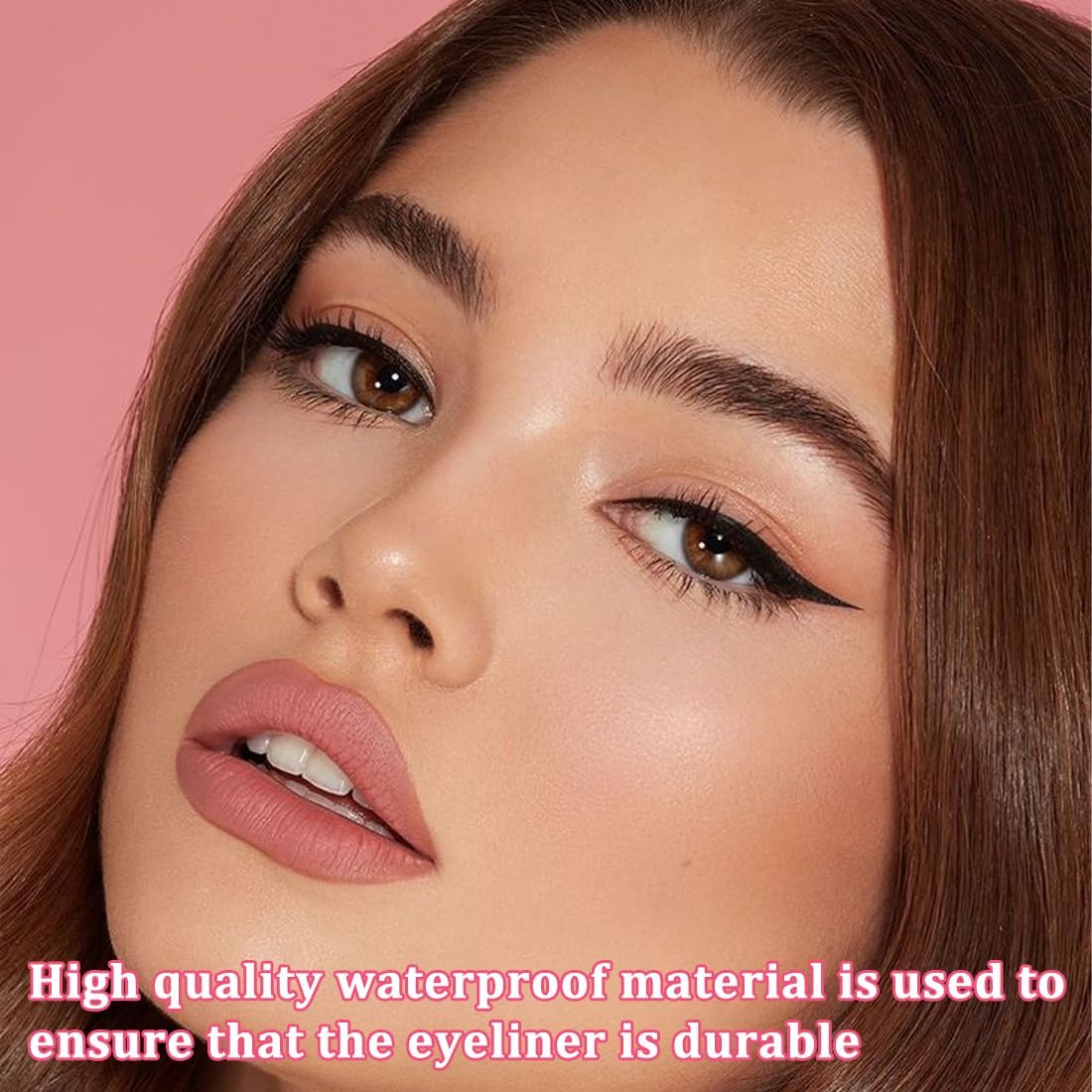 Pack of 2 Waterproof Stamp Eyeliner pen – One Press. Perfect Cat Eye. All Day Long