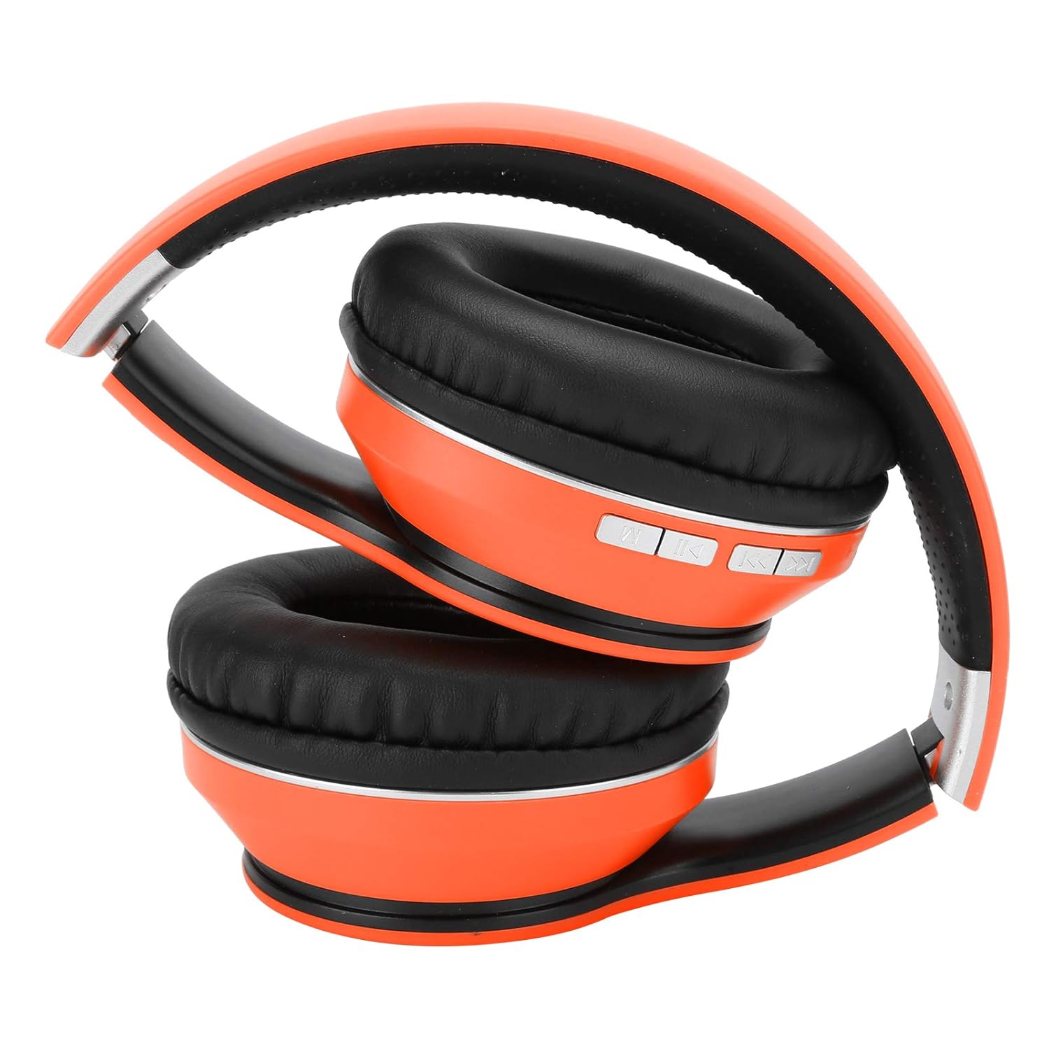 Rengu Bluetooth 5.0 Wireless Earbuds with Mic, In-Ear Headset for Teens & Students – Touch Control, Collapsible Design