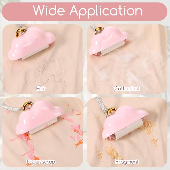 Adhesive Lint Roller – Washable Sticky Hair Remover with Reusable Tearable Sheets