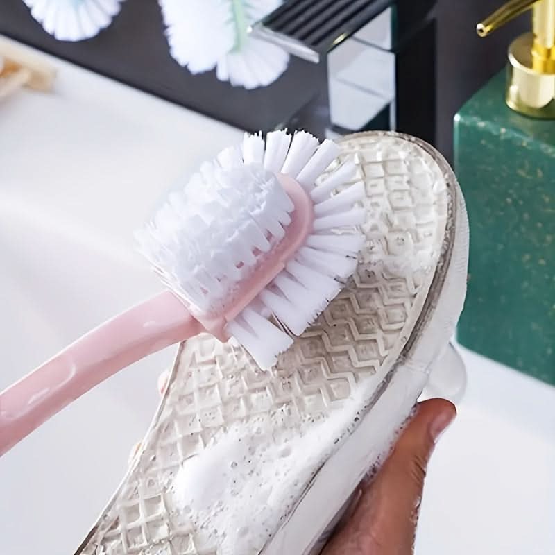 Multi-Angle Plastic Shoe Cleaning Scrub Brush