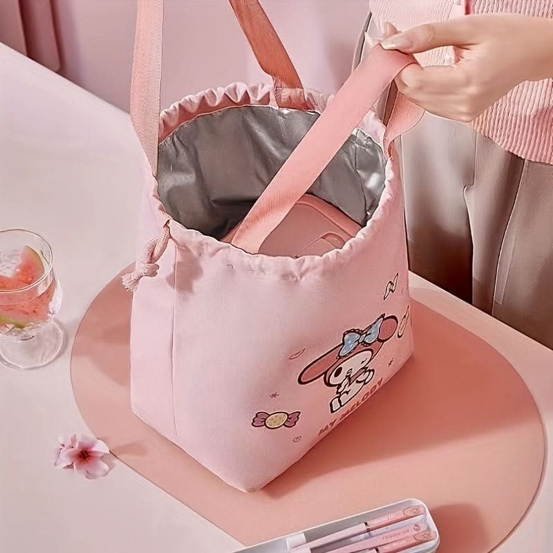 Hello Kitty Waterproof Lunch Bag for Kids