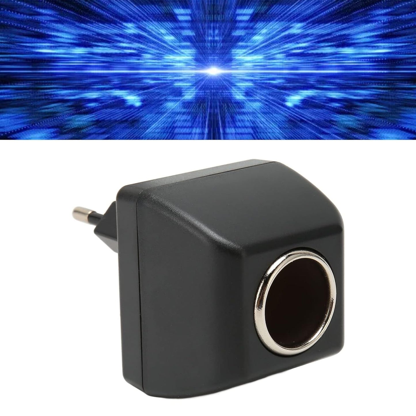 AC to DC Power Adapter 110V-240V to 12V Converter with LED Indicator, Lightweight EU Plug Charger