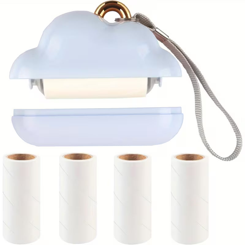 Adhesive Lint Roller – Washable Sticky Hair Remover with Reusable Tearable Sheets