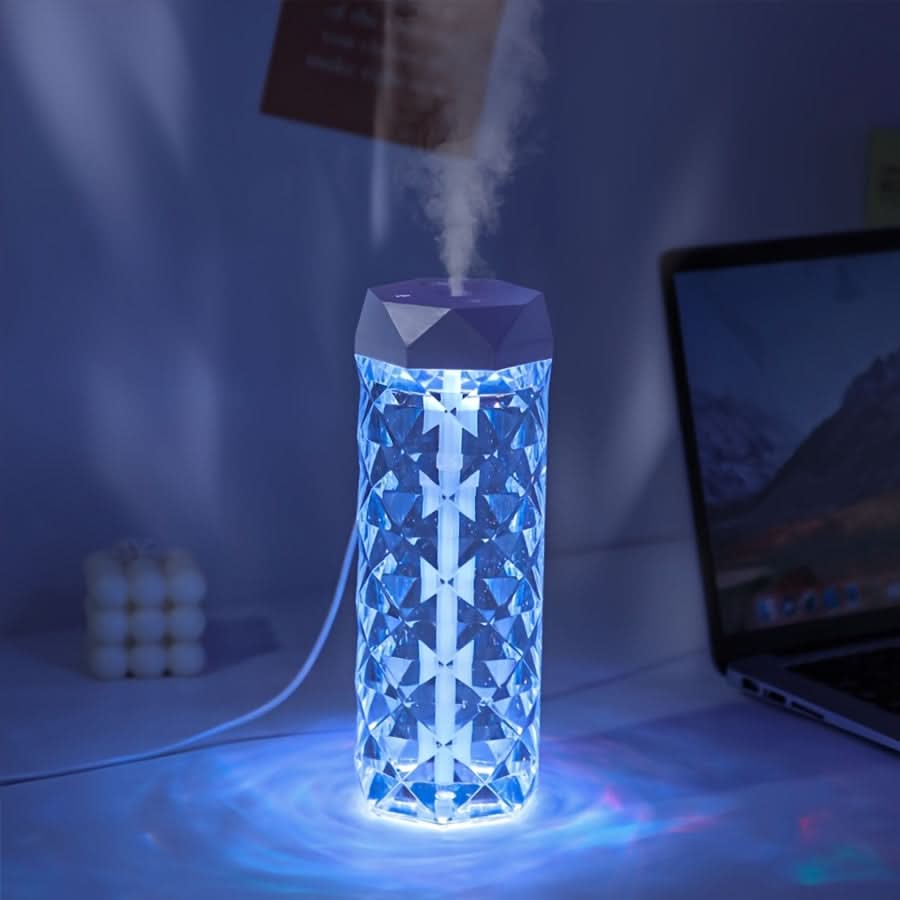 USB Air Humidifier with Night Light & Aromatherapy