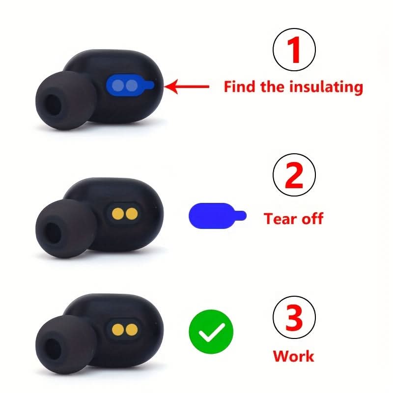 V5.3 Wireless Earbuds, LED Digital Display, HiFi Sound