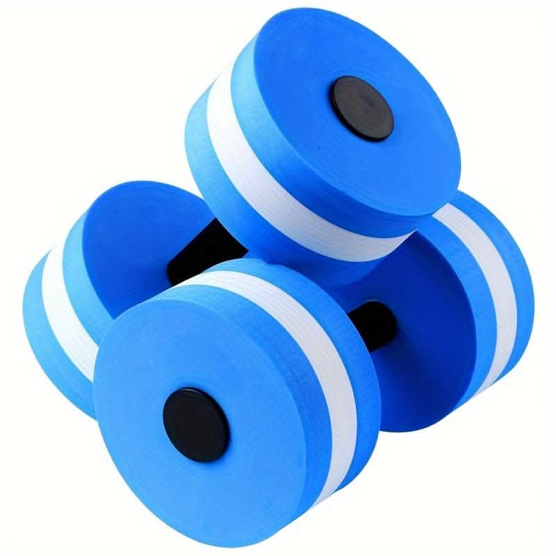 Aquatic Dumbbells - 2PCS Water Aerobic Exercise Foam Dumbbell Pool Resistance
