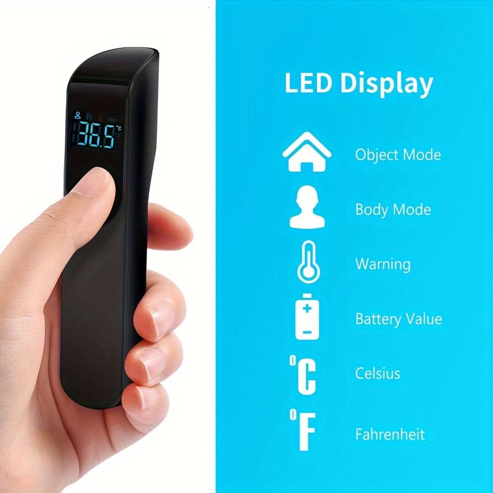 Non-Contact Infrared Thermometer with LED Display