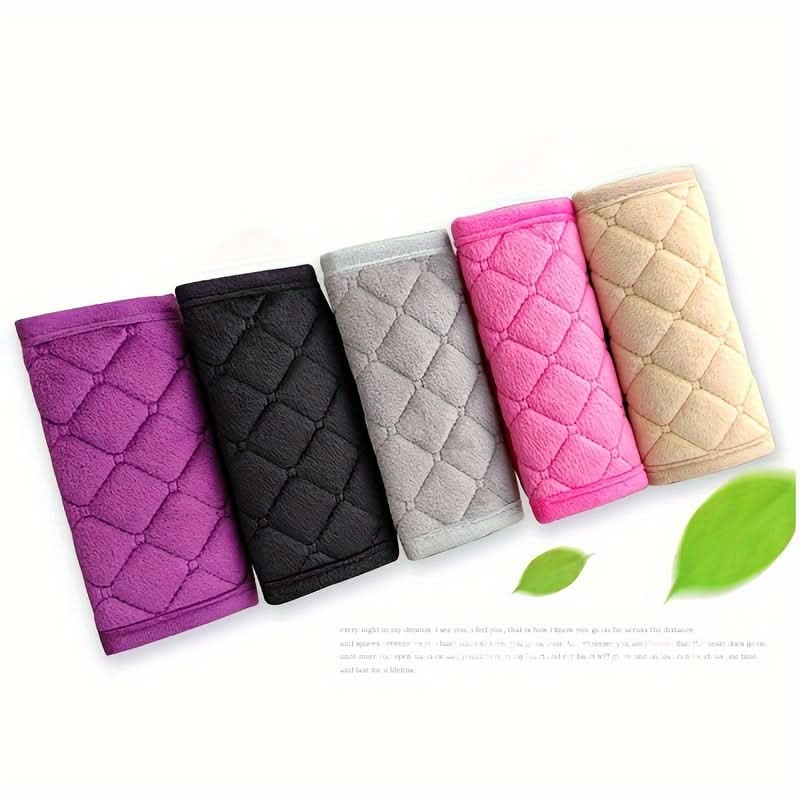 Quilted Car Door Handle Grips – Soft Non-Slip Heat Insulation Protectors