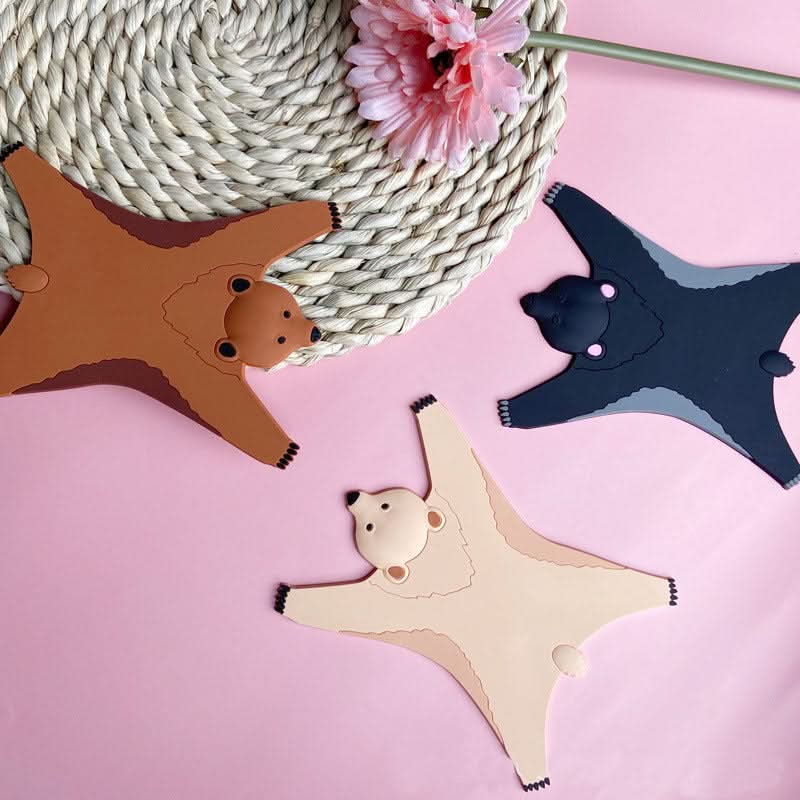 Cute Cartoon Animal Silicone Heat-Resistant Coaster