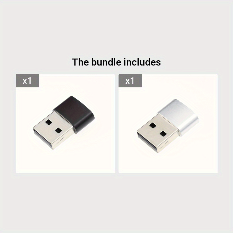 4pcs USB to USB-C Adapter