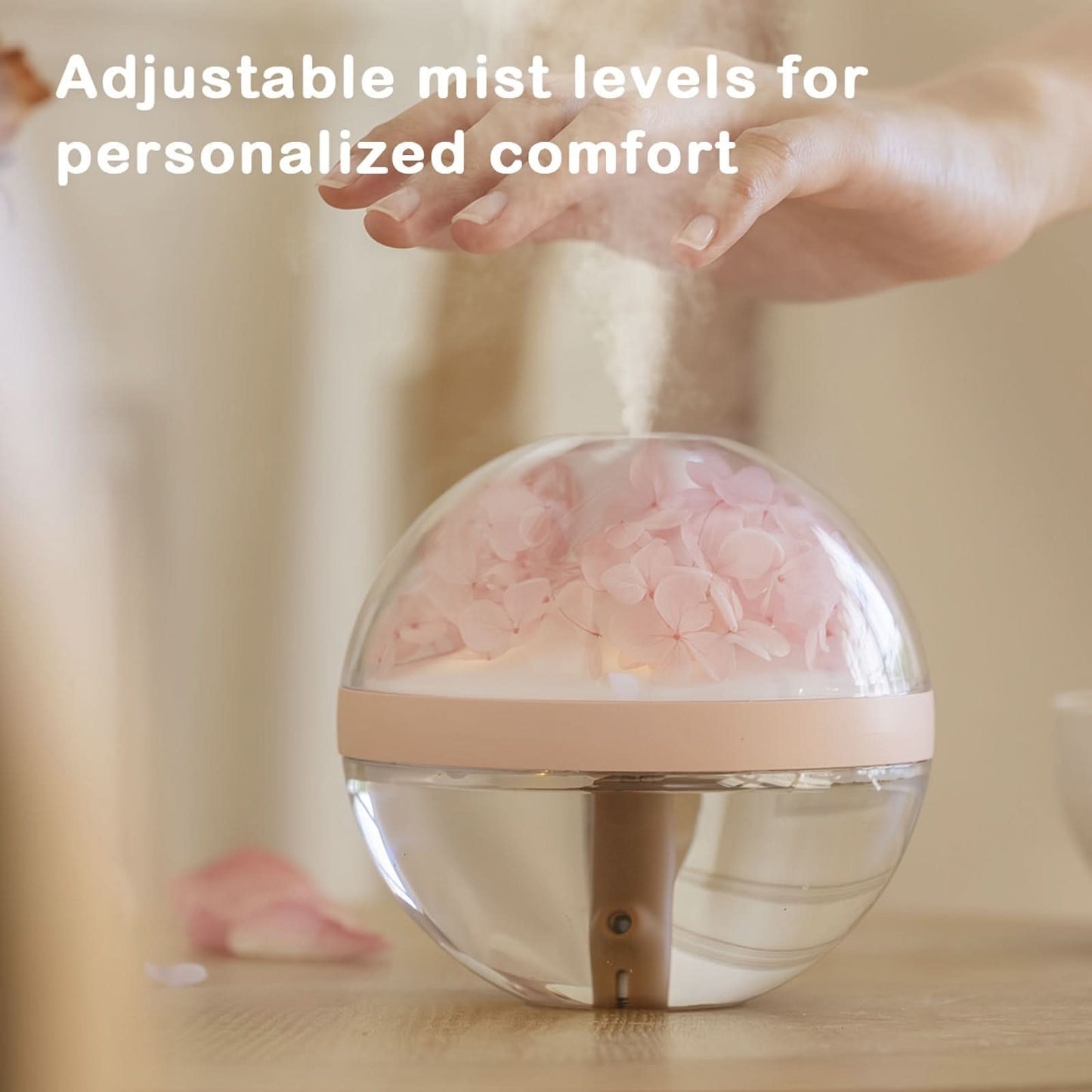 USB Portable Ultrasonic Air Humidifier with Night Light
