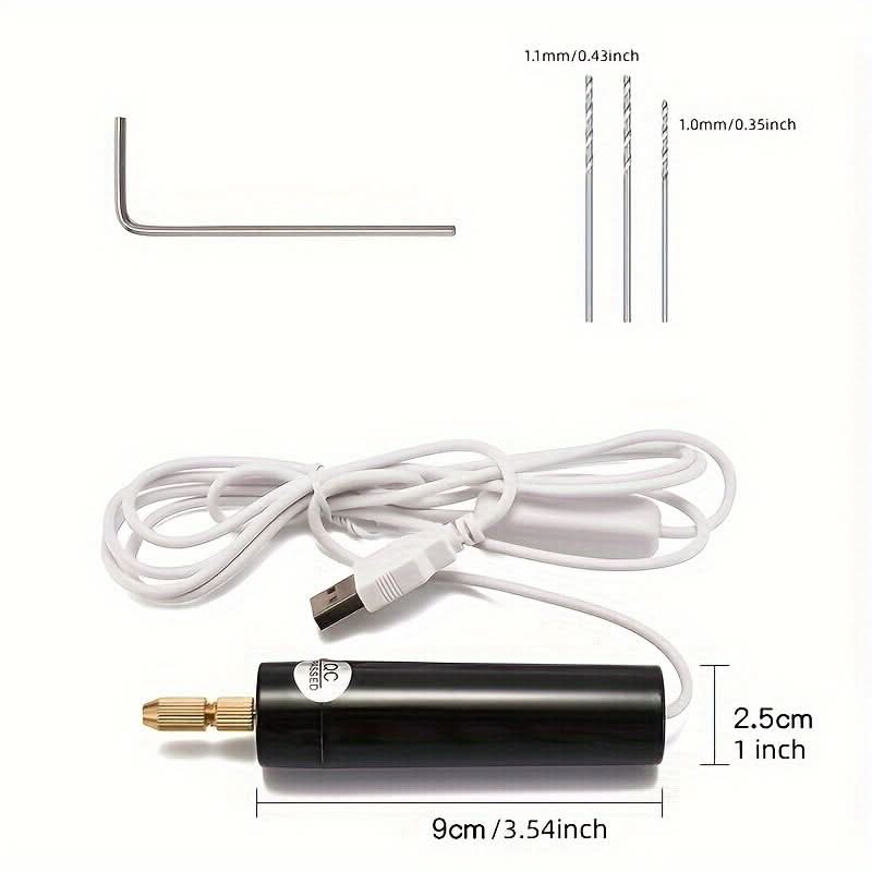 Compact 5V USB Mini Electric Drill