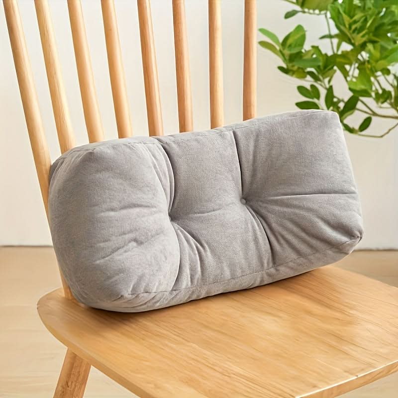 Lumbar Pillow – Ergonomic Backrest for Office, Napping & Study