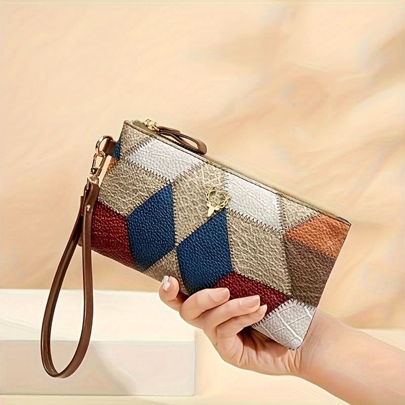 Trendy Ethnic Small Phone Purse Wallet – Ultra-Stylish Mobile Carrier with Wristlet