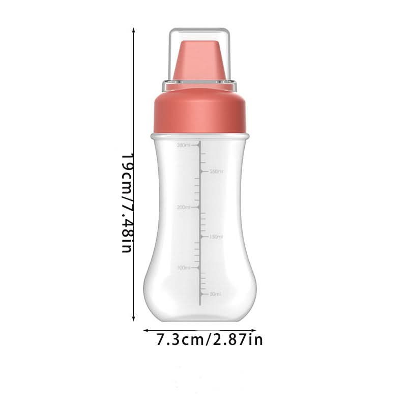 Leakproof Squeeze Sauce Bottles - Refillable Condiment Dispensers