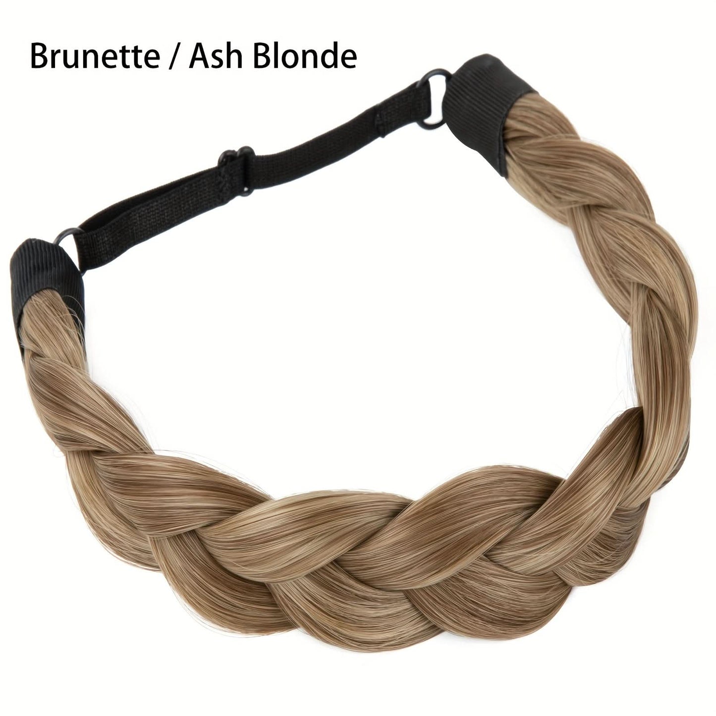 Stylish Adjustable Braided Headband for Women
