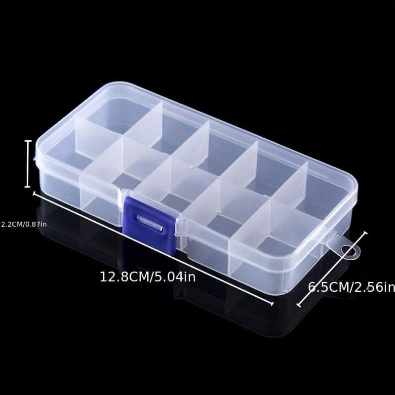 Multifunctional Transparent Desktop Storage Box – 10/15/24 Grid