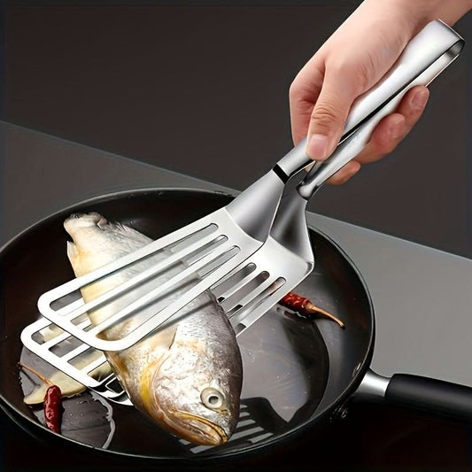 Premium Stainless Steel Serving Tongs for Kitchen