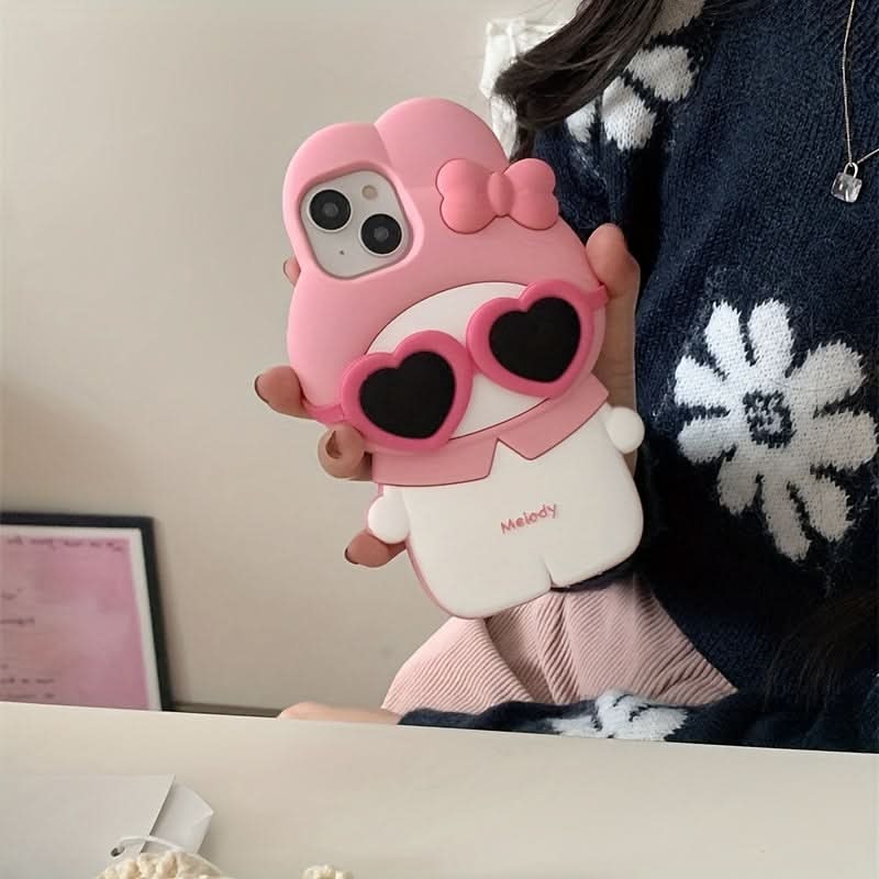 Sanrio Melody Silicone iPhone Case