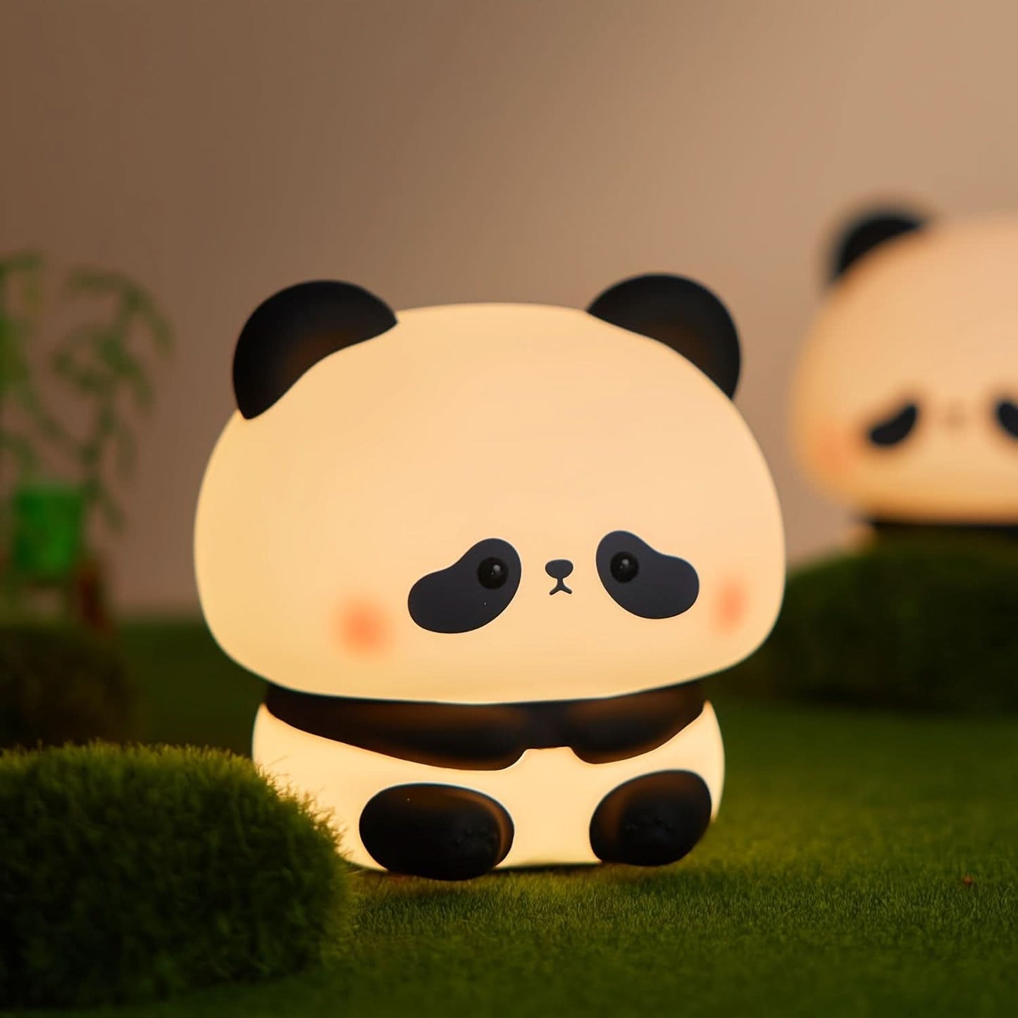 Rechargeable LED Panda Nursery Night Light