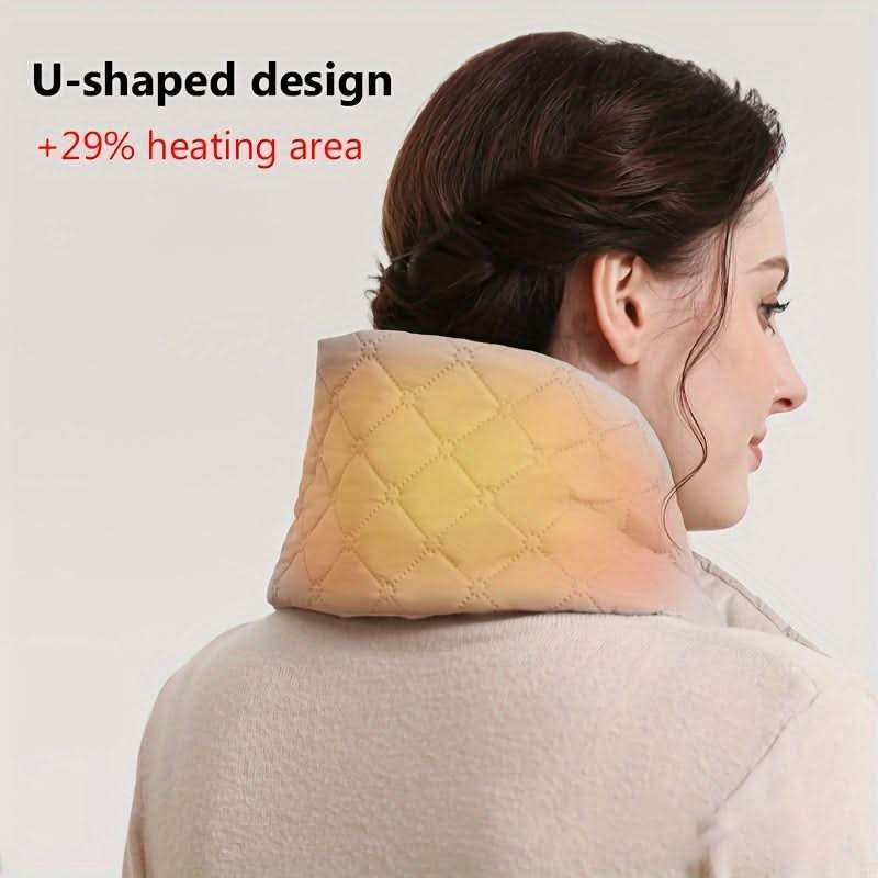 USB Heated Scarf for Women - 3 Temperature Settings