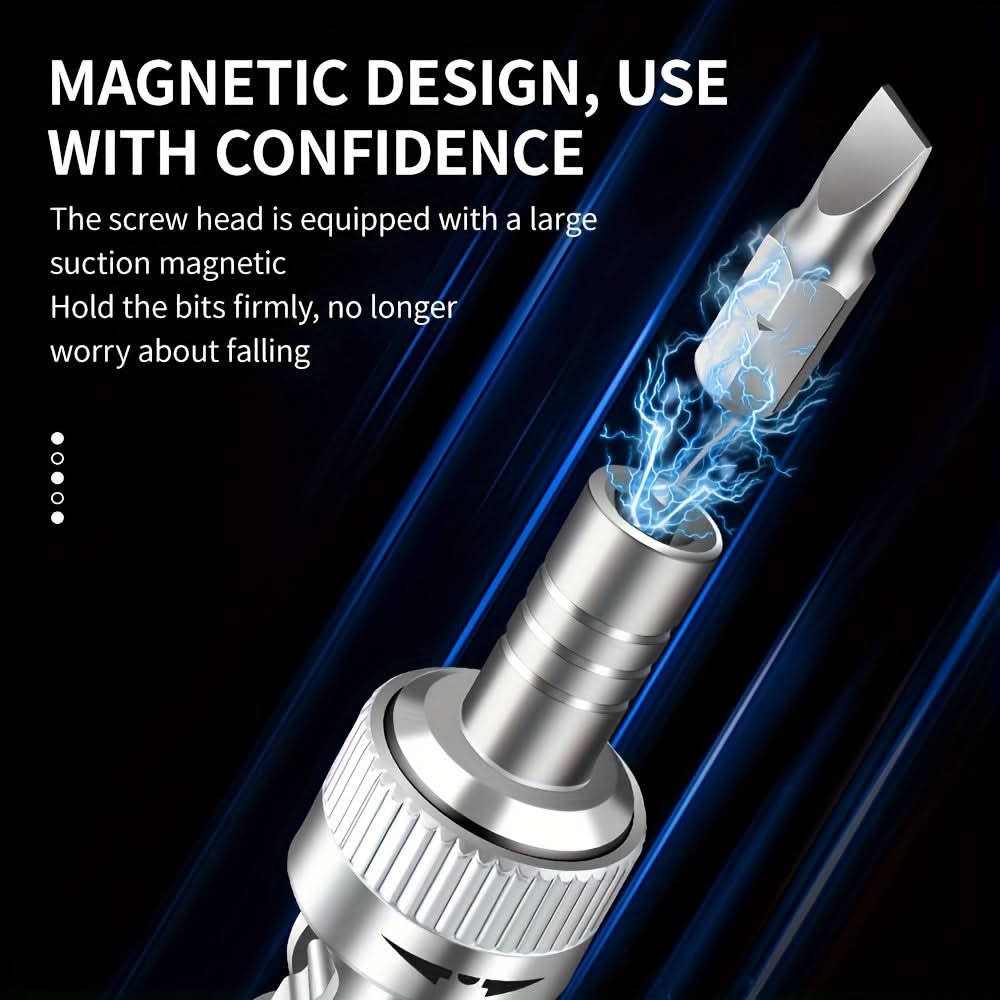 15-in-1 Multi-Angle Ratchet Screwdriver Set
