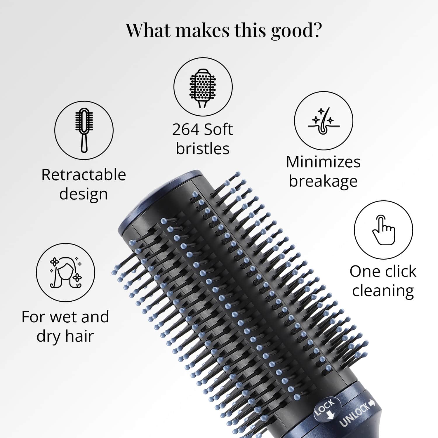 Multifunctional Curling & Straightening Hair Comb