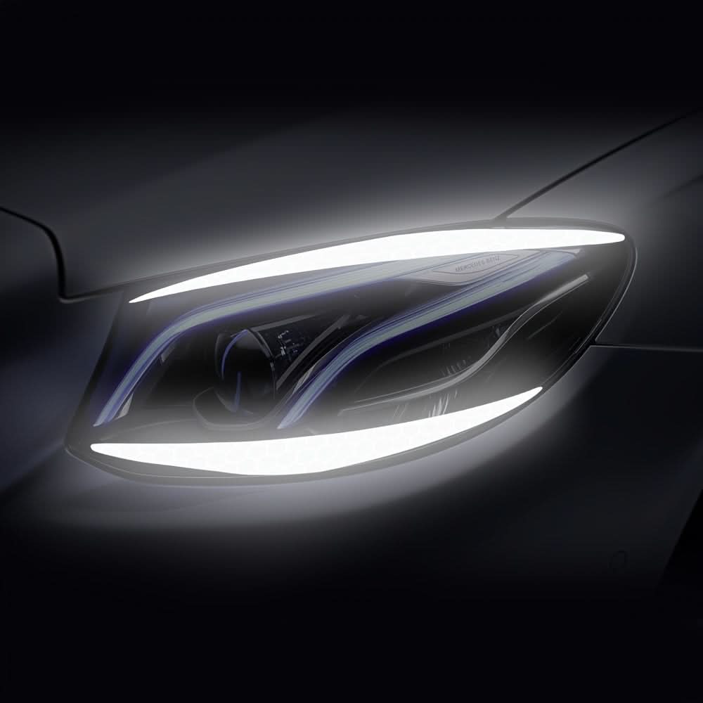 Reflective Eyeliner Car Headlight Decals – Stylish Light Decoration