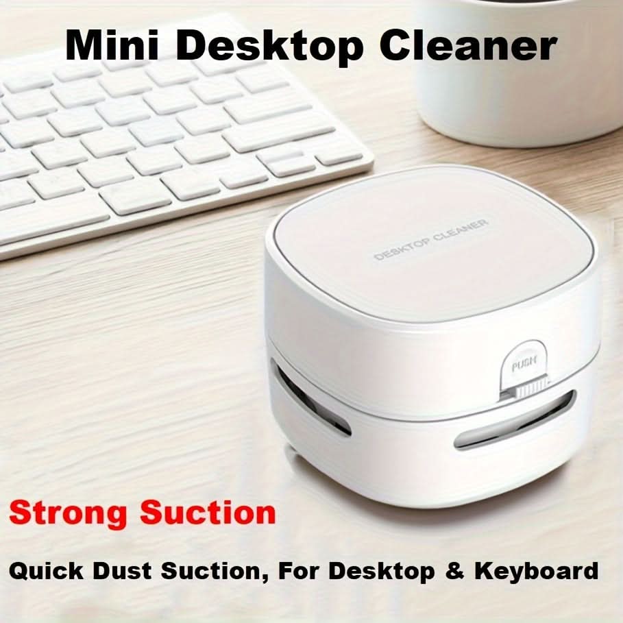 Mini Handheld Desktop Vacuum Cleaner – Cordless Crumb Sweeper