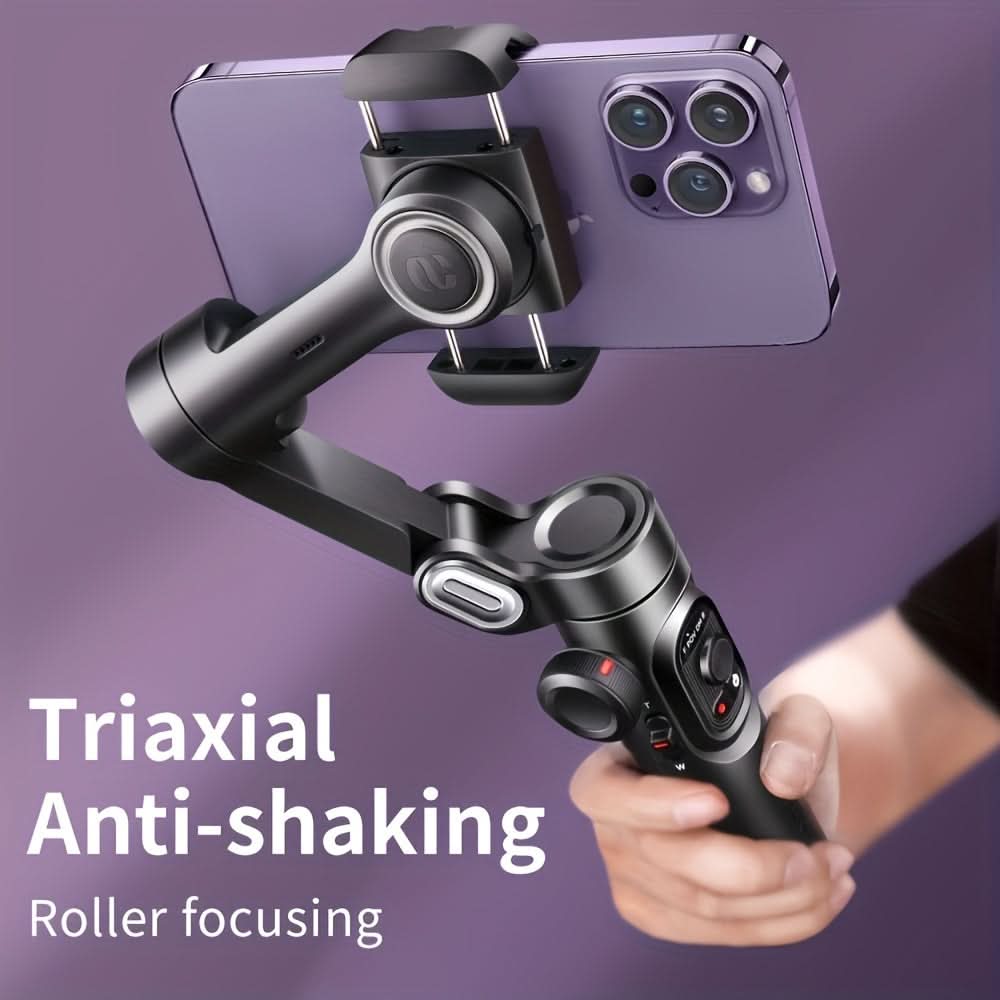 Smart XE 3-Axis Gimbal Stabilizer – Foldable & Portable