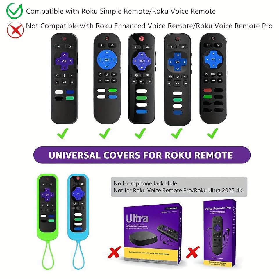 Glow-in-the-Dark Silicone Remote Control Case