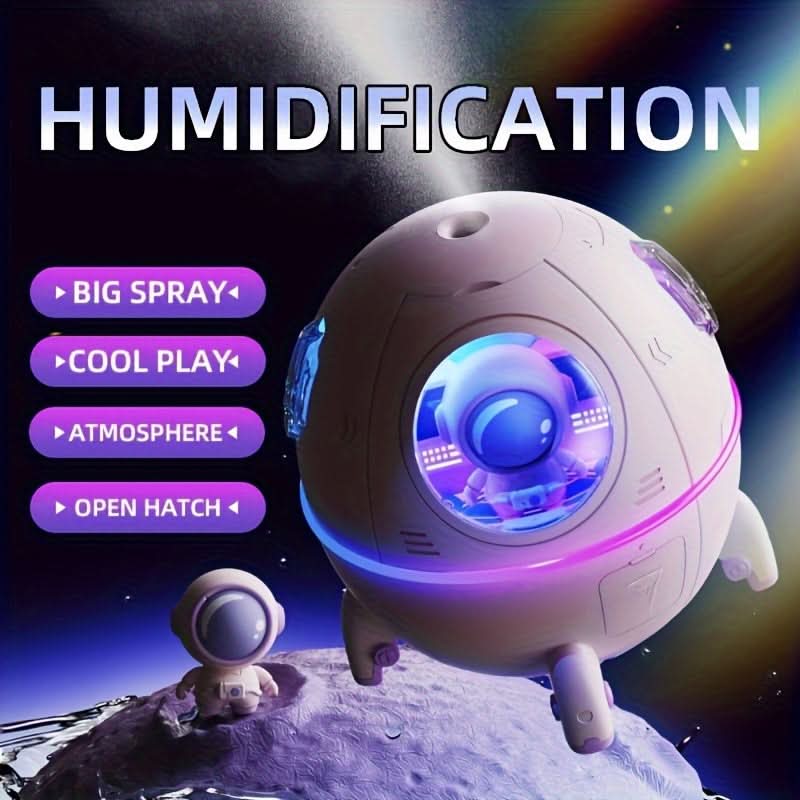 Mini USB Cool Mist Humidifier with Night Light