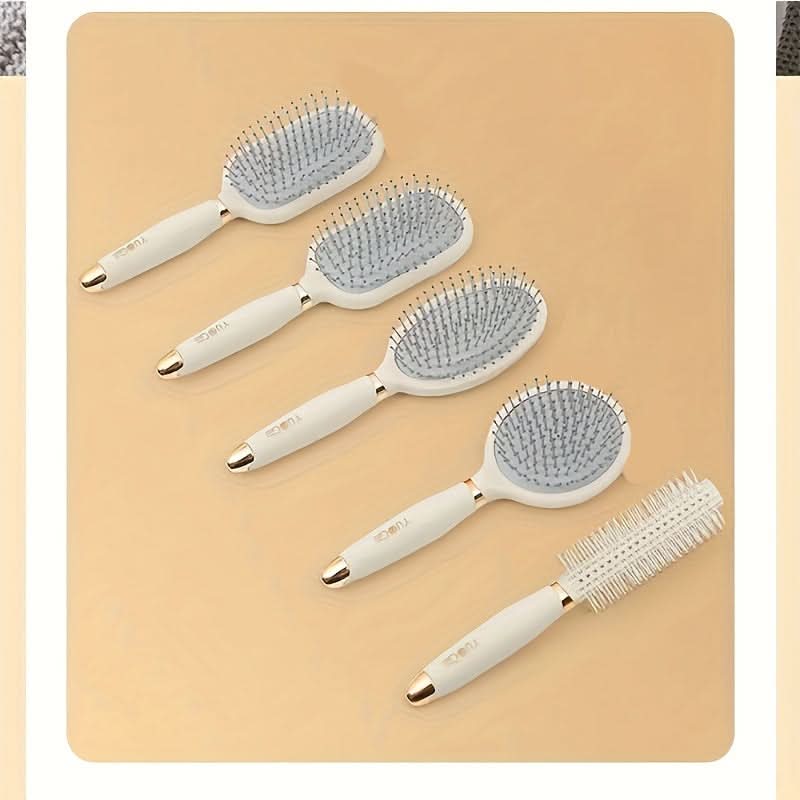 Detangling Hair Brush with Scalp Massager – Styling Comb for Curly Hair