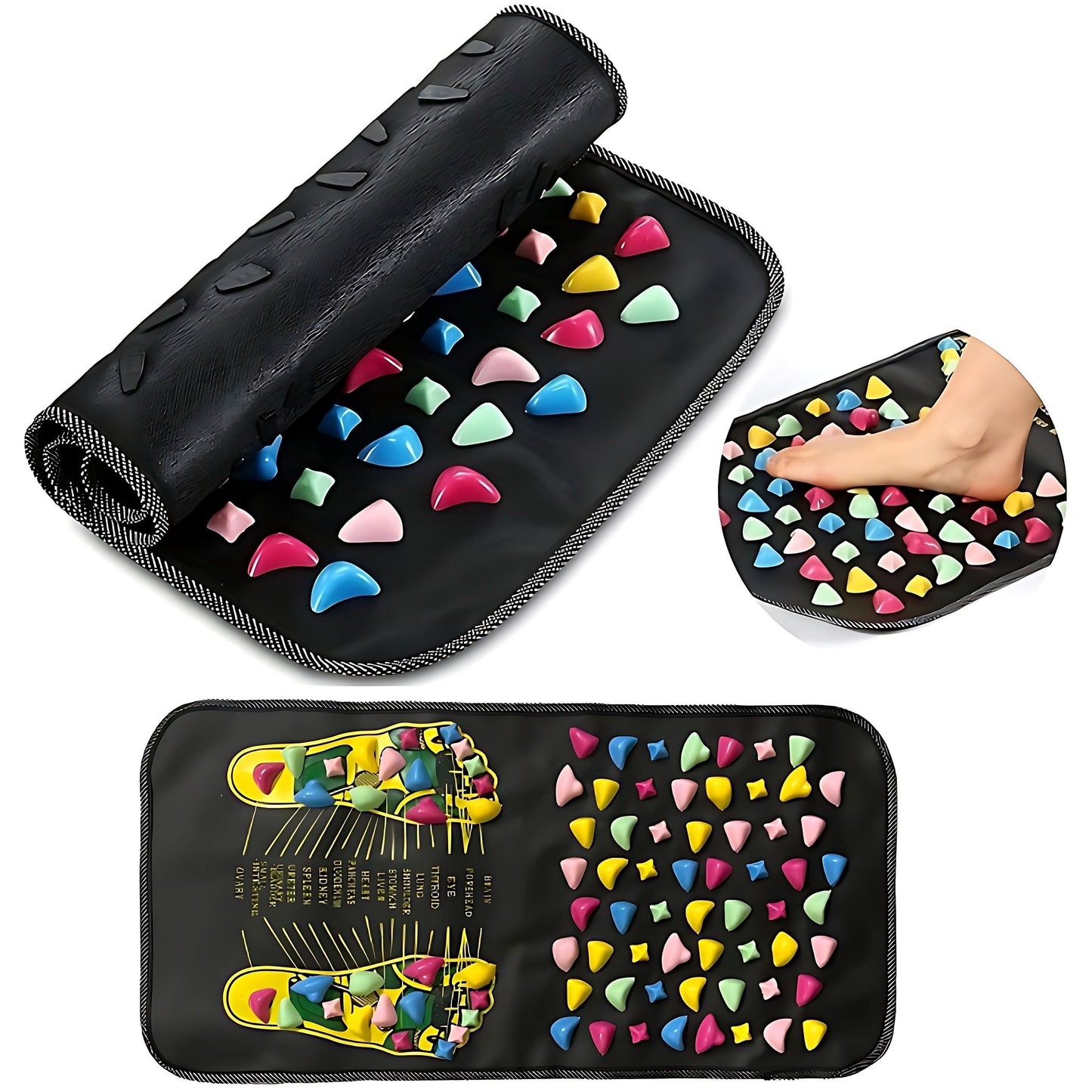 Comfort Foot Massage Mat for Acupressure Relief