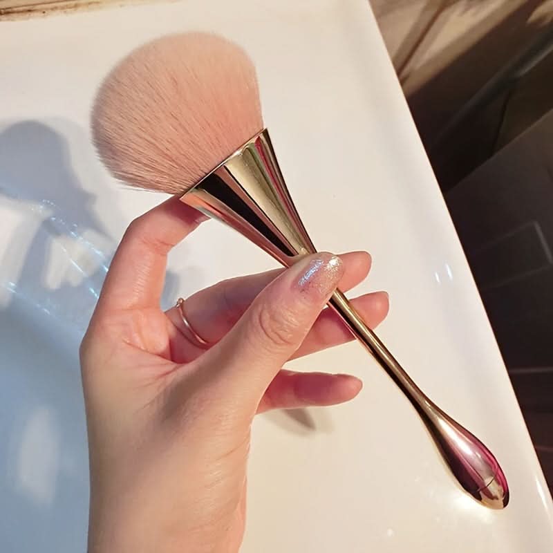 Extra Large Loose Powder Brush, Fluffy Blush & Highlighter Brush for Makeup