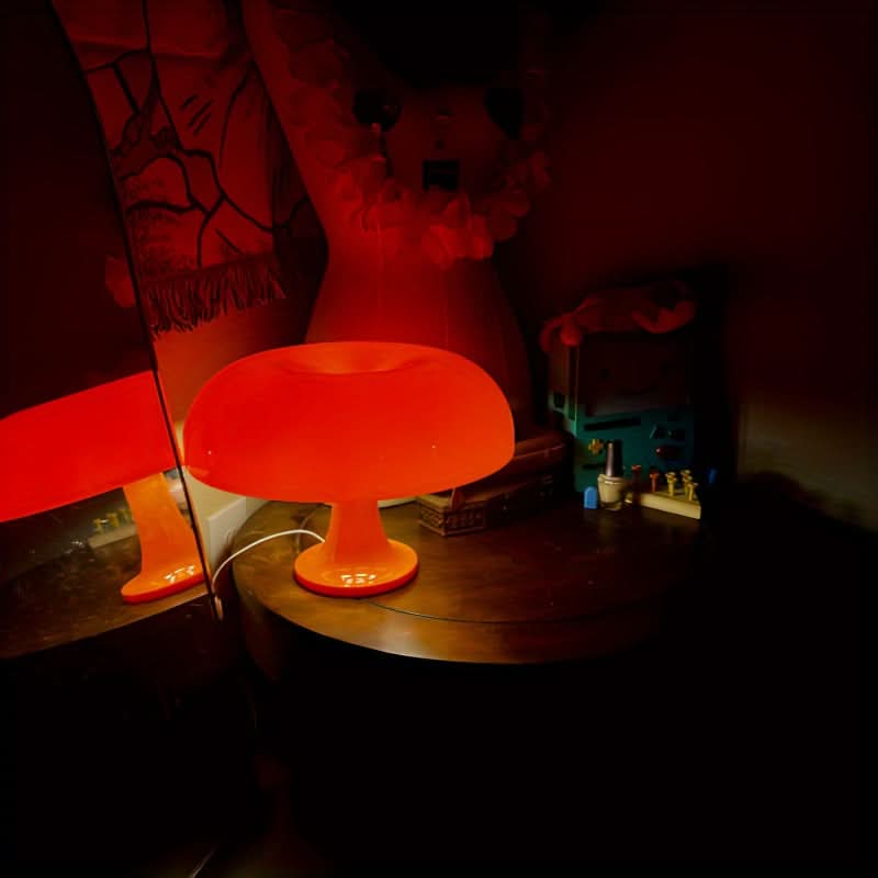 USB-Powered Lotus Mushroom Art Deco Lamp