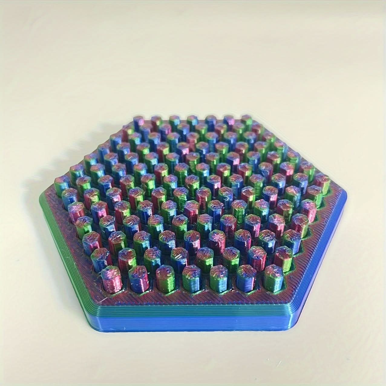 3D Honeycomb Push Pin Toy – Acupressure Office Desk Toy