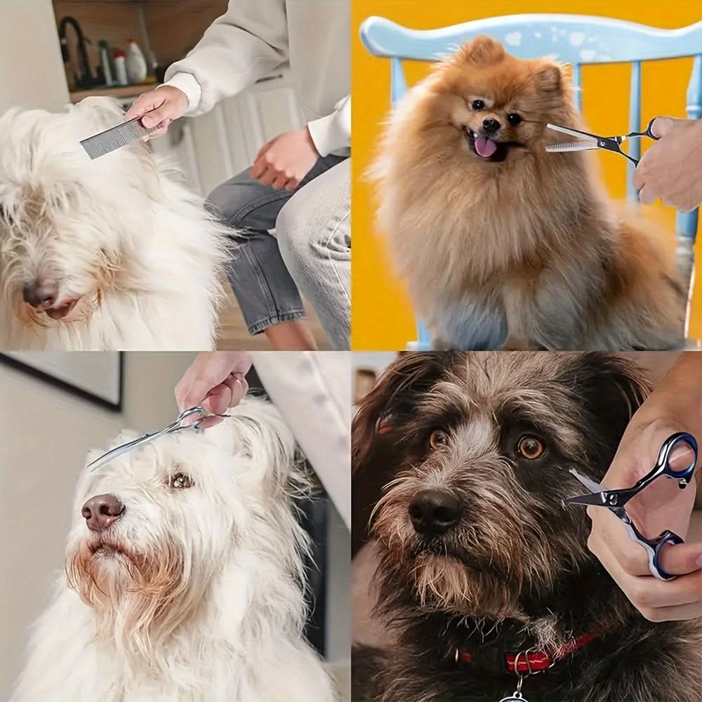 7-Piece Pet Grooming Scissors Set