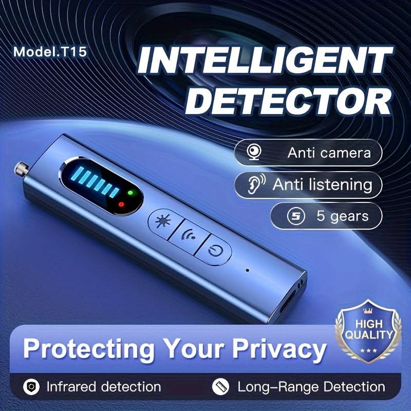 Advanced Anti-Spy Hidden Camera Detector, Portable