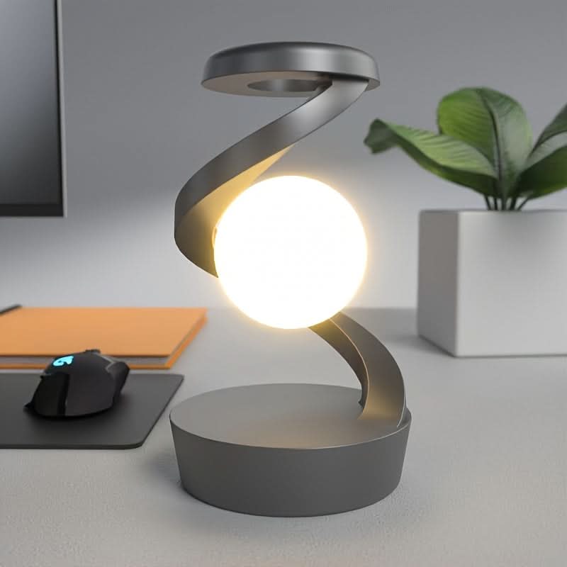 LED Desk Lamp with Motion Sensor & Wireless Charging