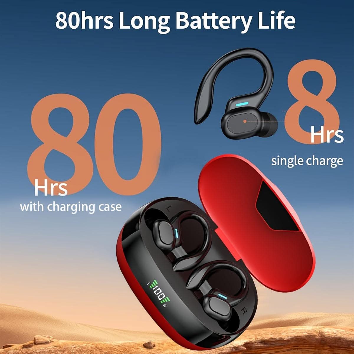True Wireless Earbuds with Mic