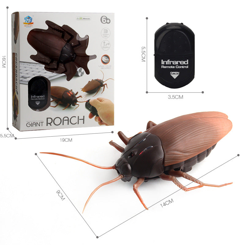 Remote Control Insect Toys for Kids – Realistic Spider, Cockroach