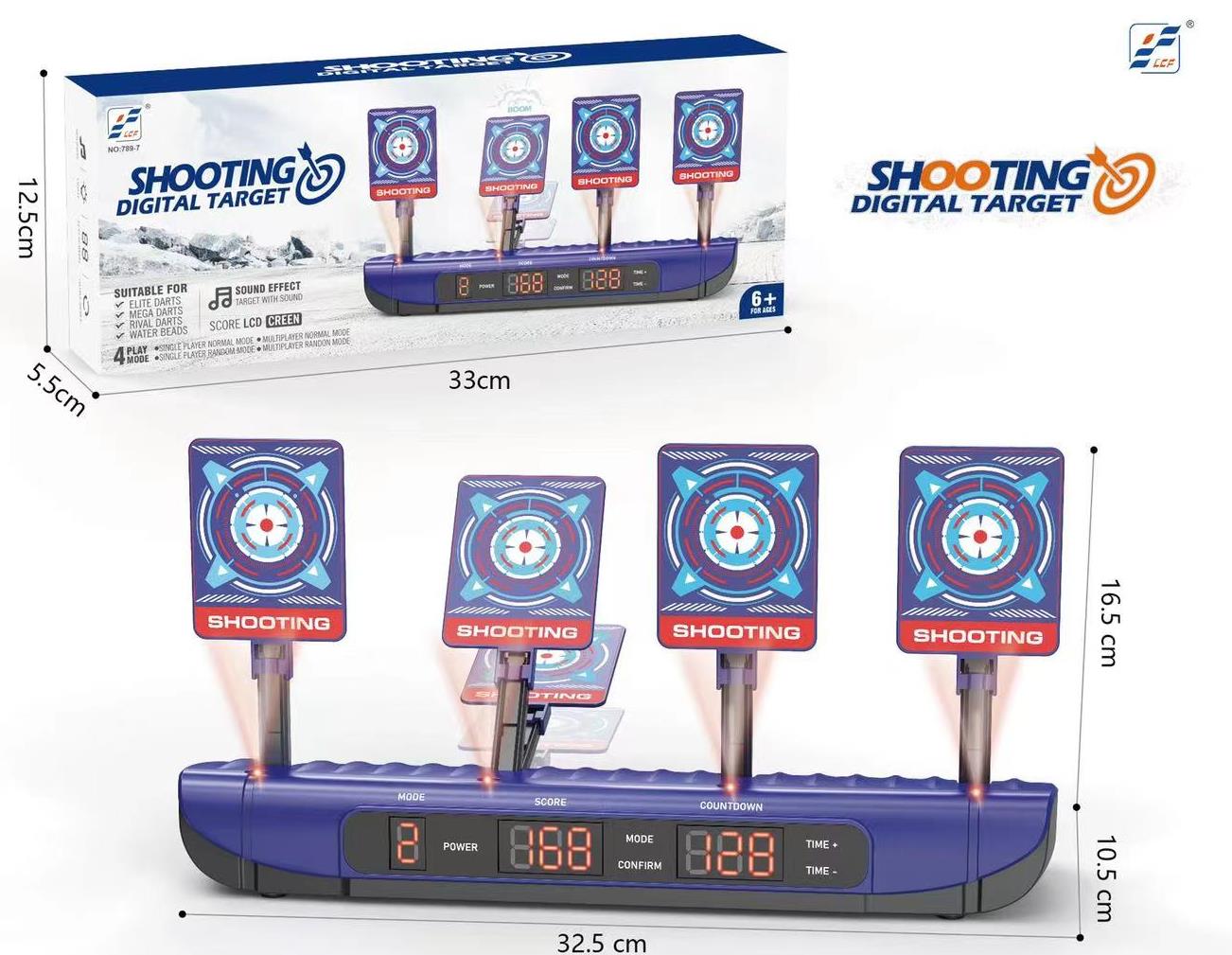 Electric Shooting Digital Target for Guns